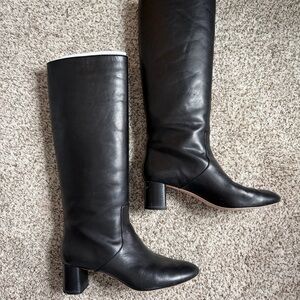 Loeffler Randall Black Heeled Boots
